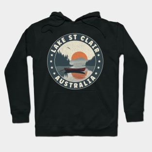 Lake St Clair Australia Sunset Hoodie